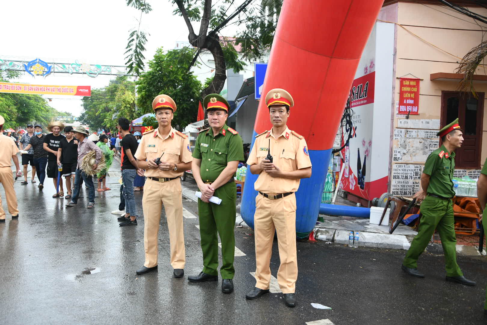 400 các bộ chiến sĩ được huy động để đảm bảo an ninh Lễ hội
