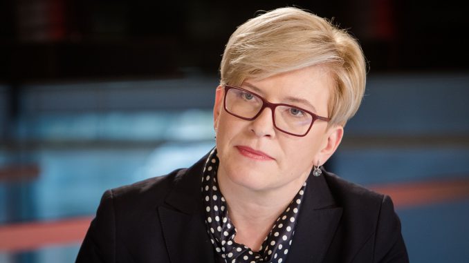 Thủ tướng Lithuania Ingrida Simonyte 