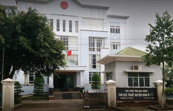 Trụ sở Chi cục thuế huyện Đắk Rlấp