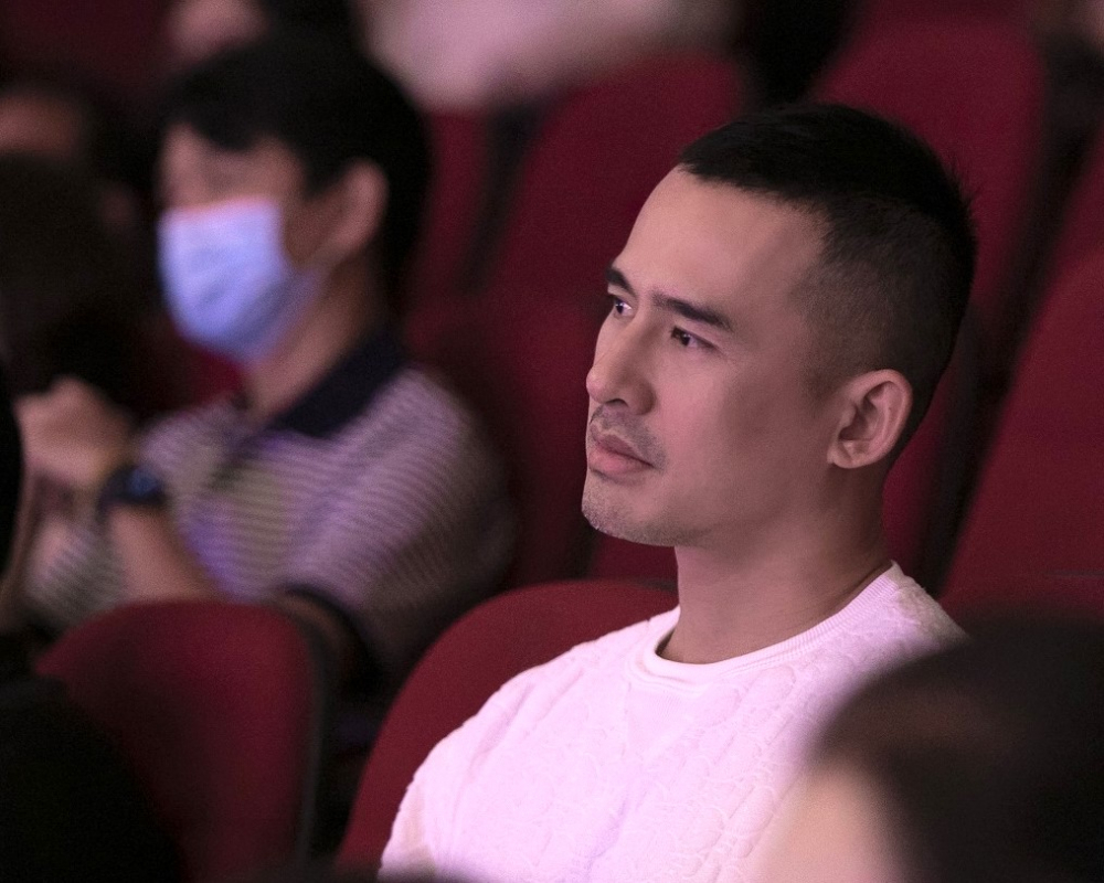 Diễn viên Lương Thế Thành cho biết đã rơi nước mắt ở những lớp diễn cao trào - Ảnh: Huy Bình.