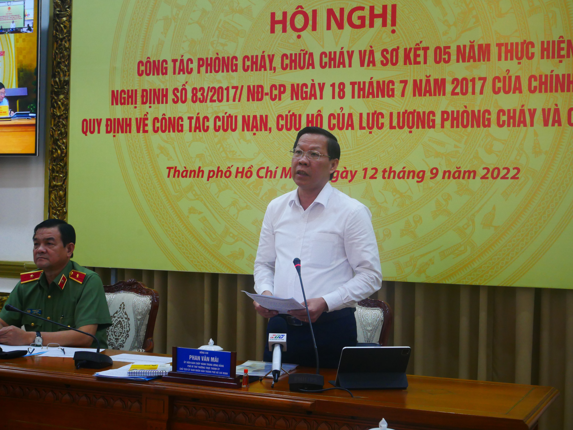 Chủ tịch UBND TPHC Phan Văn Mãi cho rằng nên tách lực lượng phòng cháy chữa cháy khỏi cứu hộ cứu nạn 