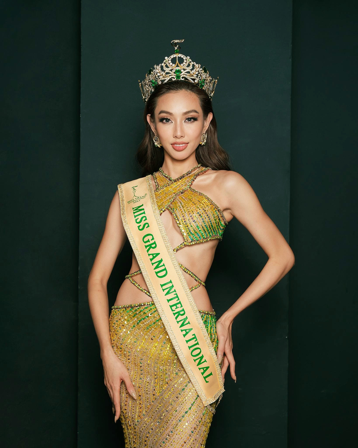 Hoa hậu Thùy Tiên đã đưa vụ việc đến cơ quan chức năng sau khi bị một số người cố ý gán ghép vào vụ việc đường dây bán dâm vừa được phanh phui - ẢNH: D.M