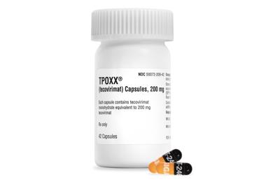 Loại thuốc Tpoxx hiện đang được sử dụng để điều trị bệnh đậu mùa khỉ.