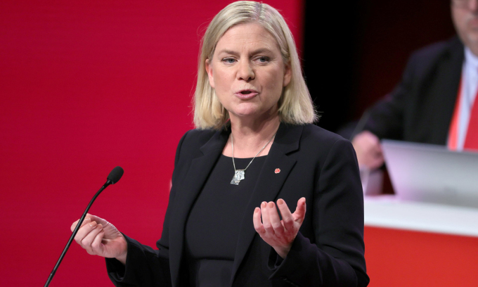 nữ Thủ tướng Magdalena Andersson