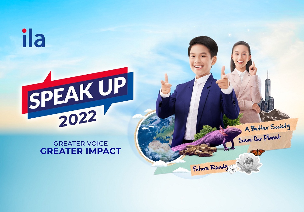 Chủ đề “Greater Voice - Greater Impact” của Speak-Up 2022 nhấn mạnh học viên ILA luôn muốn chứng tỏ bản lĩnh, tự tin, sẵn sàng thay đổi thế giới, mạnh mẽ khẳng định mình sẵn sàng trở thành công dân toàn cầu, làm chủ tương lai thành công. Ảnh: ILA