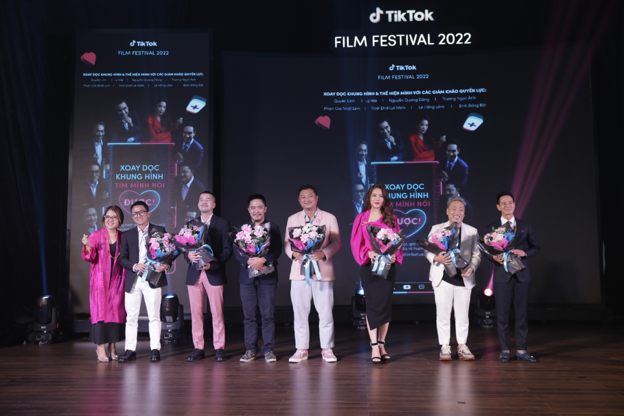 Ban giám khảo LHP Tik Tok là những gương mặt nổi tiếng trong làng phim Việt