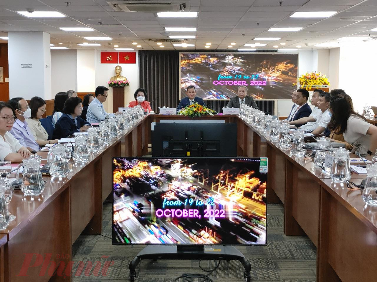 Họp báo Triễn lãm Triển lãm quốc tế ngành LTTP TP.HCM – HCMC Foodex 2022 diễn ra tại TP.HCM sáng 22/9.