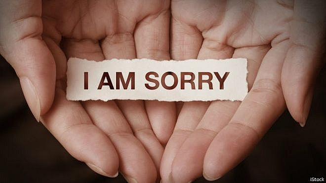 Lời xin lỗi thể hiện sự văn minh của người biết nhận lỗi khi mình sai, tạo thiện cảm cho người đối diện