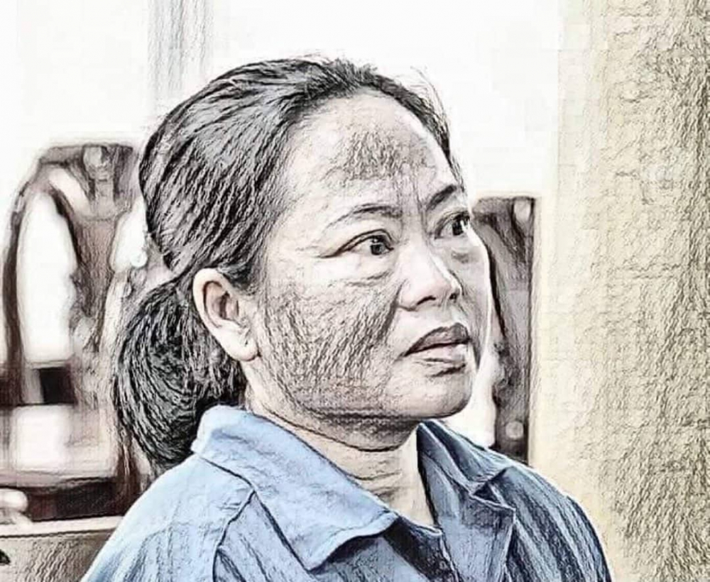 Bị cáo Nguyễn Thị Ngọc Tiền tại phiên tòa