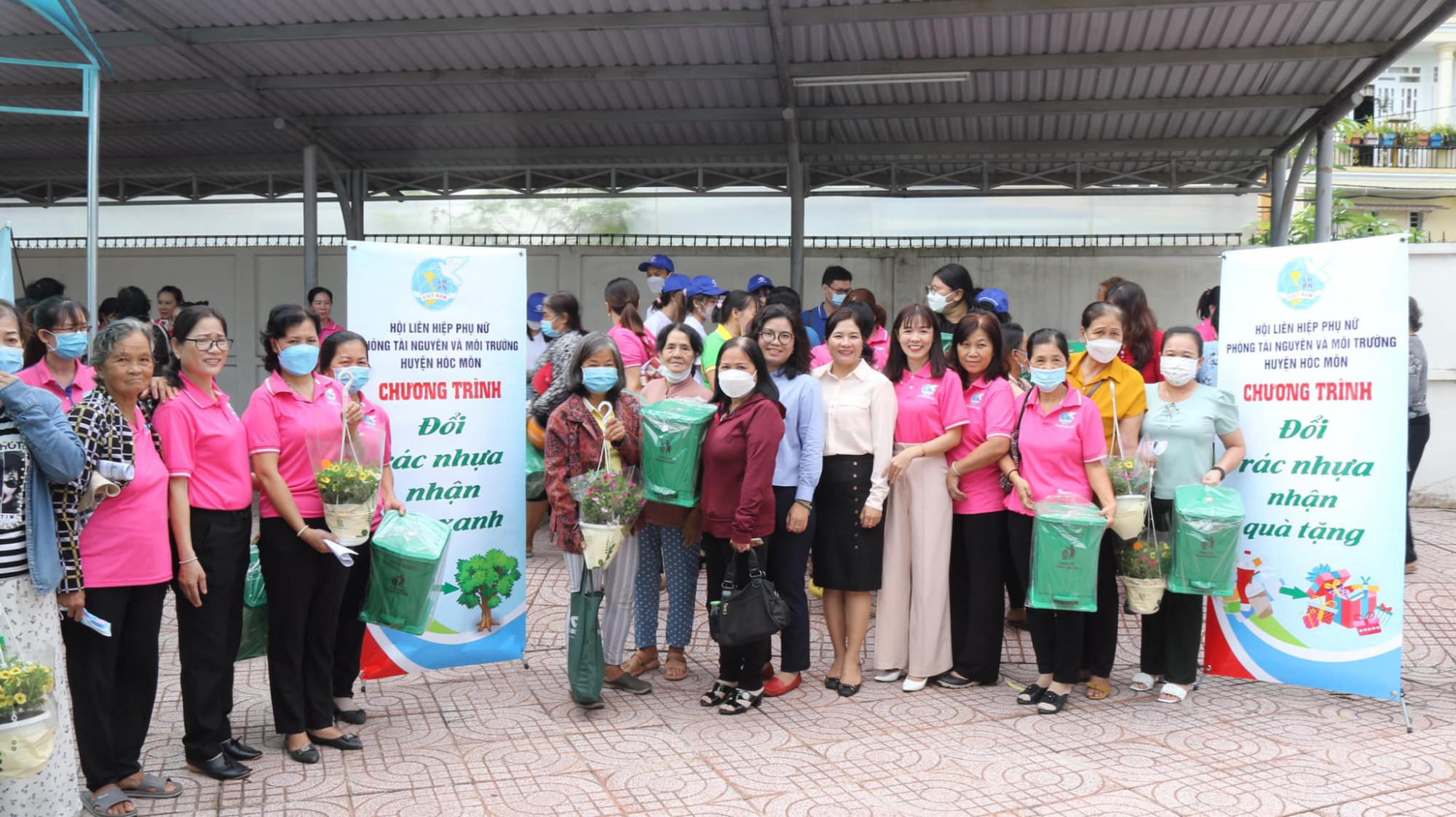 Hội LHPN huyện Hóc Môn tổ chức ngày hội môi trường 
