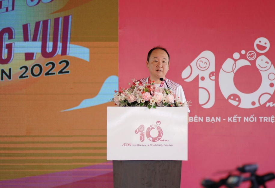Ông Furusawa Yasuyuki - Tổng giám đốc AEON Việt Nam chia sẻ về giải chạy “Cung đường tiếp sức - Cả nhà cùng vui”
