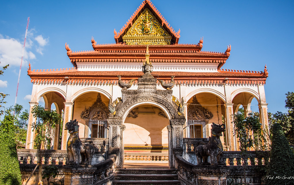Wat Bo, Siem Reap, Campuchia