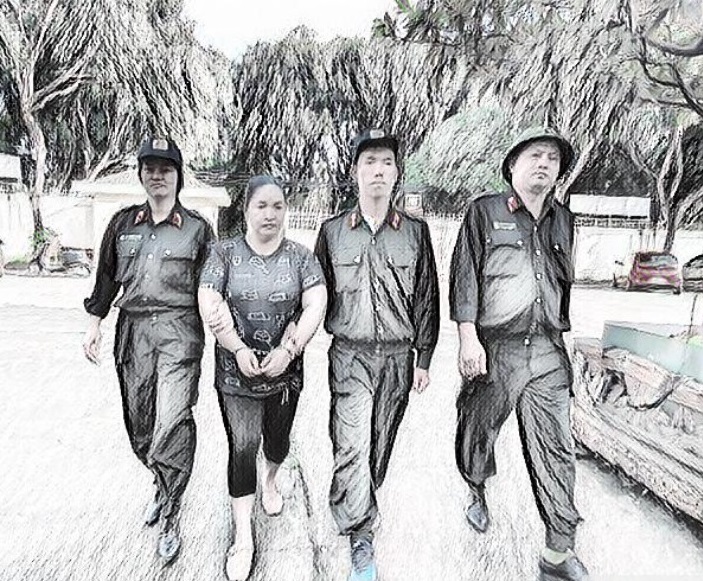 Nguyễn Thị Hương Giang bị bắt sau một thời gian trốn nã
