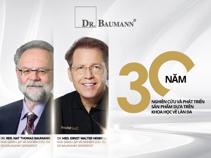Dr. Baumann là thương hiệu dược mỹ phẩm được sáng lập bởi 2 tiến sĩ người Đức