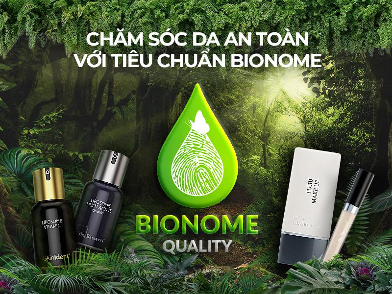 Hệ thống sản phẩm Bionome cung cấp sự sống cho mọi làn da