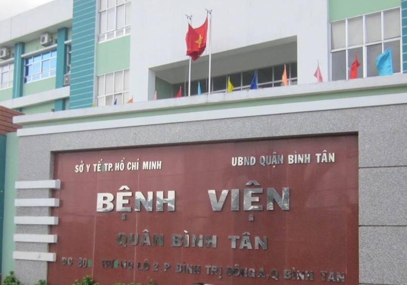 BV quận Bình Tân - Nơi xảy ra vụ việc.