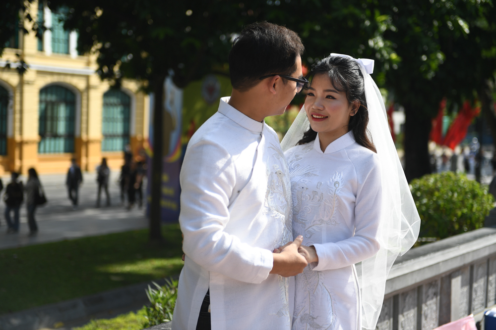 đám cưới tập thể là hoạt động ý nghĩa nhằm tổng kết 10 năm thực hiện Chỉ thị số 11 của Thành ủy Hà Nội về thực hiện nếp sống văn minh trong việc cưới ở thành phố.