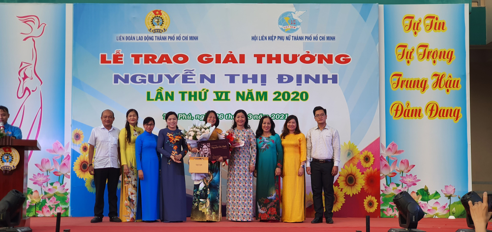 Lễ trao giải thưởng Nguyễn Thị Định lần thứ XI năm 2020