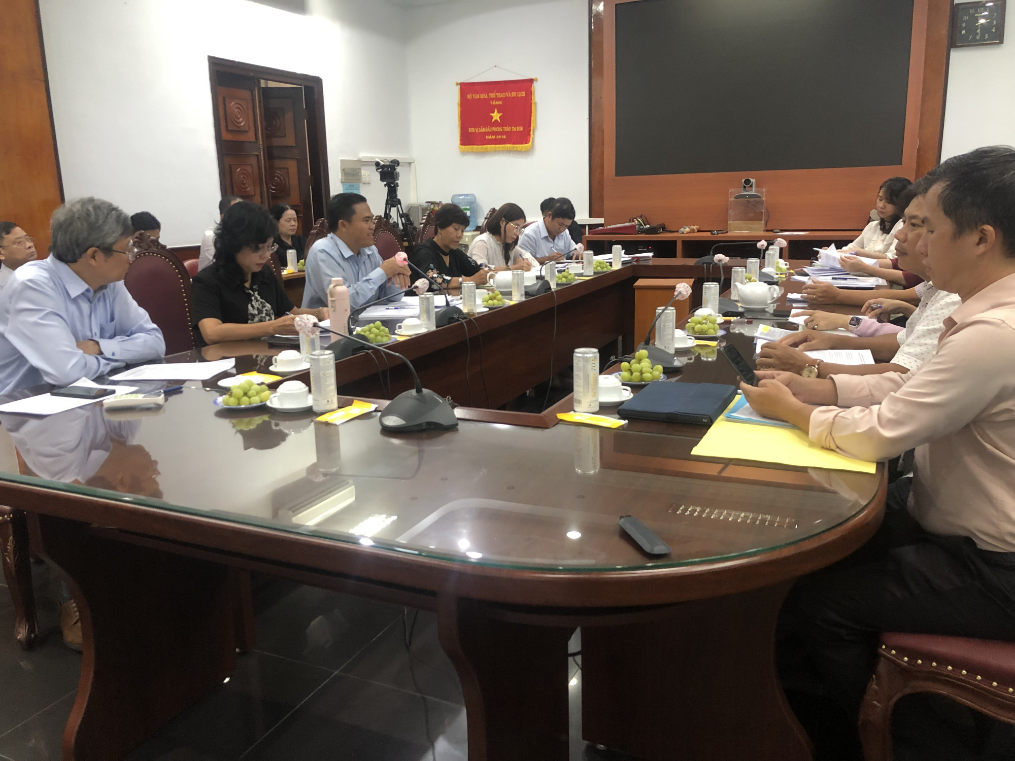 Một buổi giám sát chuyên đề của Ban Văn hóa - Xã hội HĐND TPHCM đầu tháng 10/2022. Ảnh: Quốc Ngọc