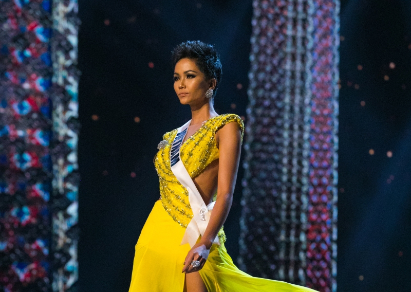 H'Hen Niê tại cuộc thi Miss Universe 2018
