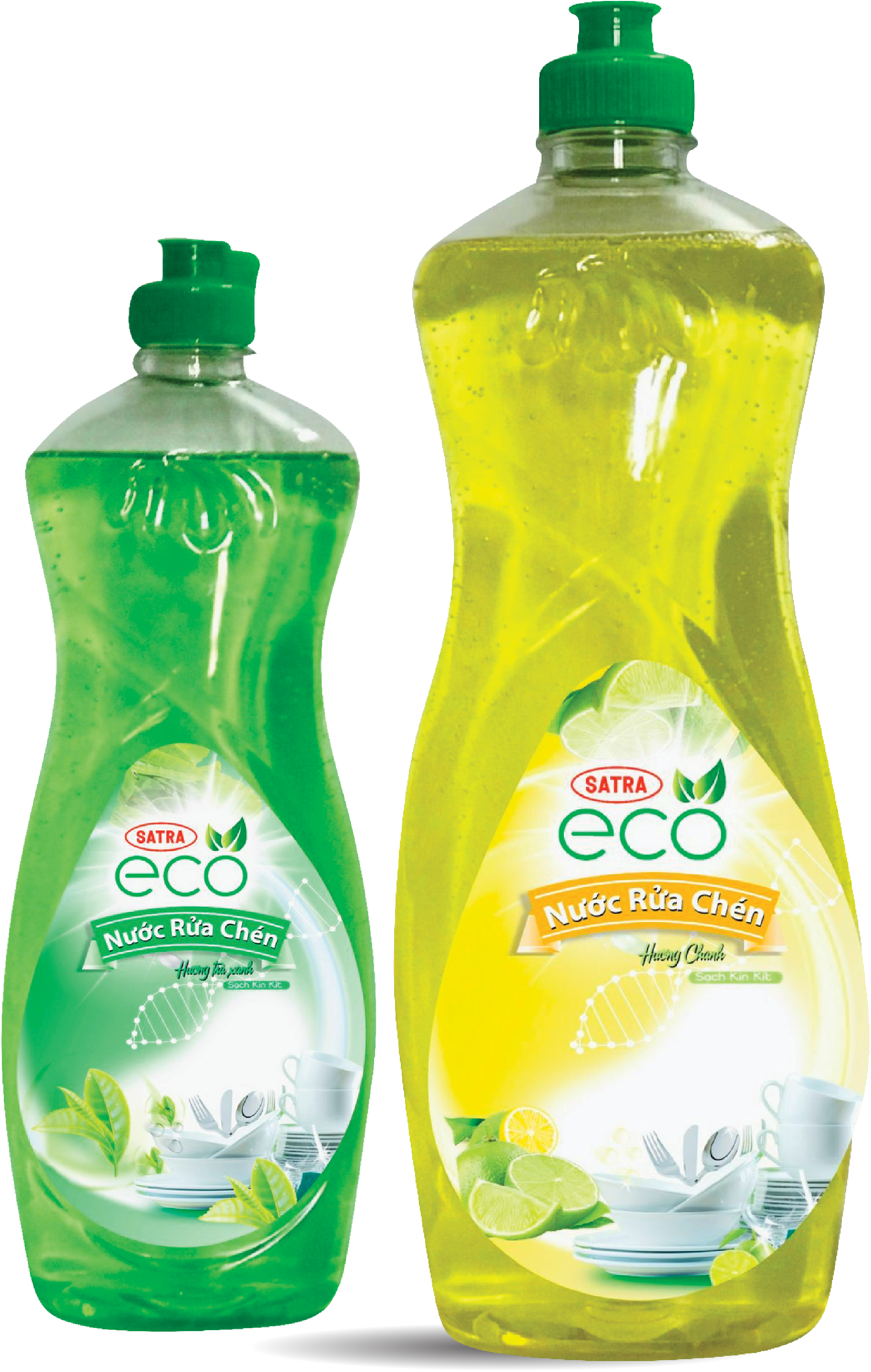 Nước rửa chén Satra Eco loại chai nhỏ