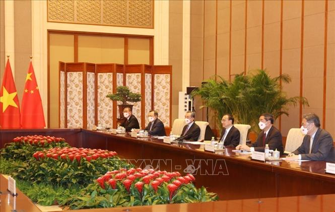 Thủ tướng Trung Quốc Lý Khắc Cường tại buổi hội kiến Tổng Bí thư Nguyễn Phú Trọng.