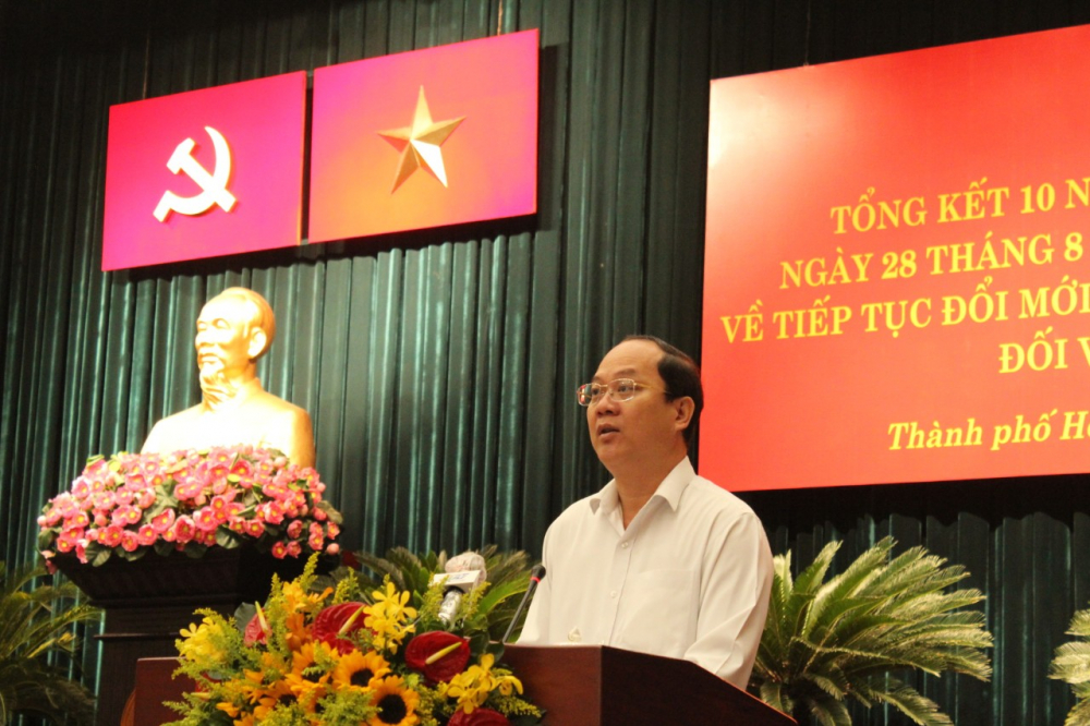 Phó bí thư Thành ủy TPHCM Nguyễn Hồ Hải nhấn mạnh các hội quần chúng là phương thức tập hợp