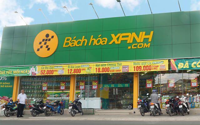 Cửa hàng Bách Hóa Xanh số 20 tại địa chỉ 76 Lang Biang, thị trấn Lạc Dương. Ảnh: Google.