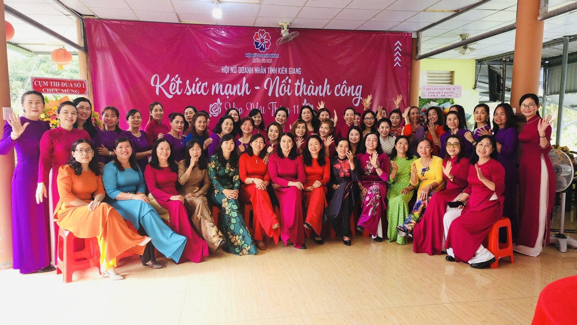 Các nữ doanh nhân ở Kiên Giang tham dự buổi tọa đàm