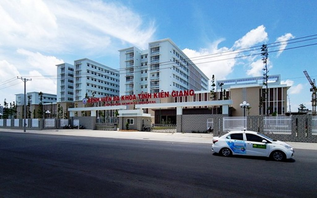 Bệnh viện đa khoa tỉnh Kiên Giang nơi điều trị cho các bệnh nhận bị ngộ độc rượu