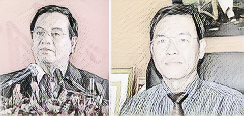 Từ trái sang phái: Ông Trần Đình Thành, cựu Bí thư tỉnh Đồng Nai và ông Đinh Quốc Thái, cựu Chủ tịch UBND tỉnh Đồng Nai
