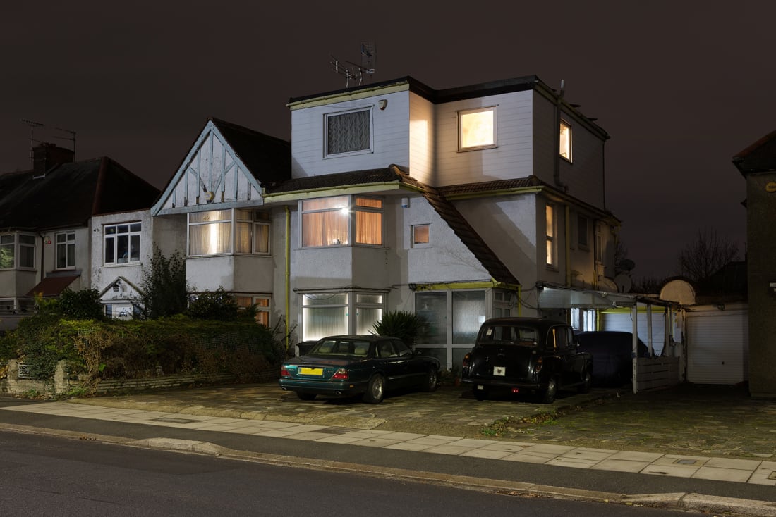  Bức ảnh ban đêm của Ray Knox về Box House London, Vương quốc Anh