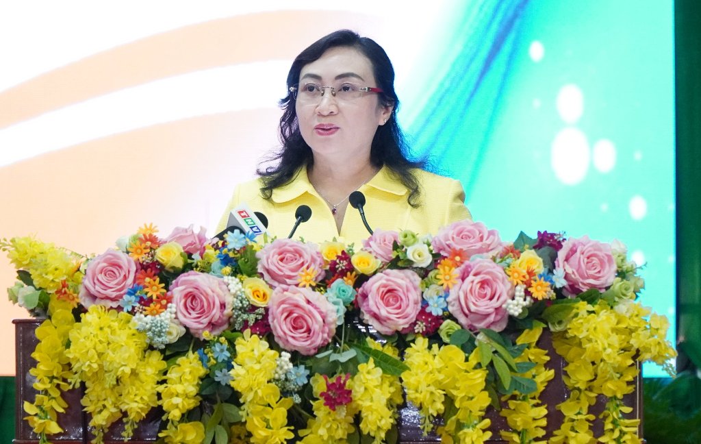 Bà Phan Thị Thắng - Phó chủ tịch UBND TPHCM