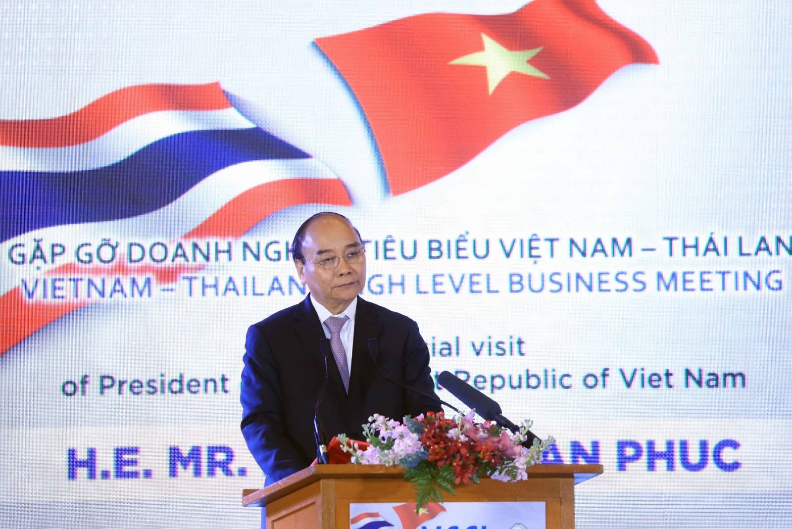 Chủ tịch nước Nguyễn Xuân Phúc phát biểu tại buổi lễ công bố. 