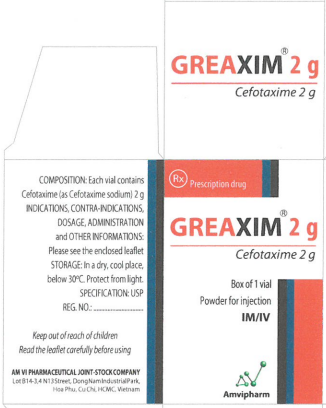 Thuốc Greaxim 2g vừa bị thu hồi 3 lô do chưa có kiểm tra chất lượng nguyên liệu và thành phẩm đã xuất xưởng