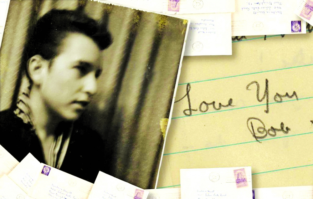 42 bức thư tình của Bob Dylan được bán với giá 16,6 tỉ đồng - ẢNH: GNN