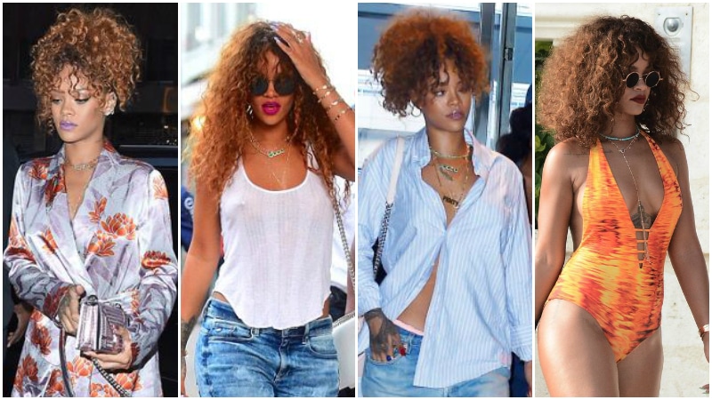 những lọn tóc bồng bềnh Sự tự tin của Rihanna vượt qua tủ quần áo và mái tóc của cô ấy, nơi cô ấy có vô số phong cách và màu sắc khác nhau. Mặc dù chúng tôi yêu thích mái tóc của RiRi với nhiều kiểu tóc ( pixie , bob bóng mượt và sóng dài để kể tên một số), nhưng không có gì đánh bại được những lọn tóc bồng bềnh, tự nhiên của cô ấy. Những lọn tóc xoăn lọn nhỏ của cô ấy cũng hoang dã như tính cách của cô ấy, và cô ấy ôm chúng kỹ lưỡng. Vì vậy, nếu bạn có mái tóc tự nhiên như Rihanna, hãy lấy một trang trong cuốn sách của cô ấy và ôm lấy chúng. Chỉ cần nhớ chăm sóc chúng bằng các sản phẩm giàu độ ẩm phù hợp và kem tăng cường độ cong.