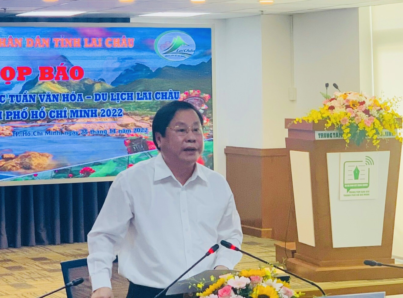Ông Tống Thanh Hải - Phó chủ tịch UBND tỉnh Lai Châu thông tin về tiềm năng và những hạn chế của tỉnh trong phát triển du lịch