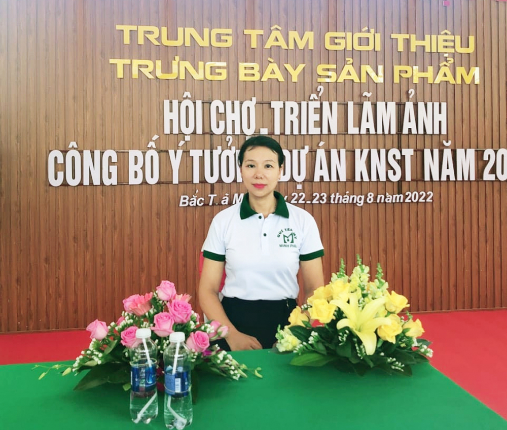 Chị Nguyễn Thị Hồng Lê vượt qua nỗi sợ, sự chán nản để đưa doanh nghiệp của mình đến thành công