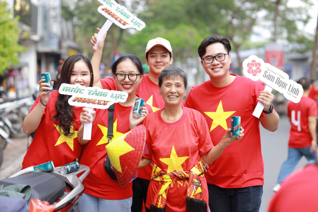 Những hoạt động cổ vũ, tiếp lửa từng được tổ chức bởi Tập đoàn Y Dược sâm Ngọc Linh Việt Nam - Ảnh: SNLVN