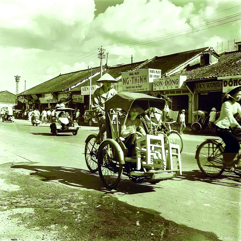 Một đoạn đường Võ Di Nguy - Phú Nhuận  ngày xưa (ảnh tư liệu)