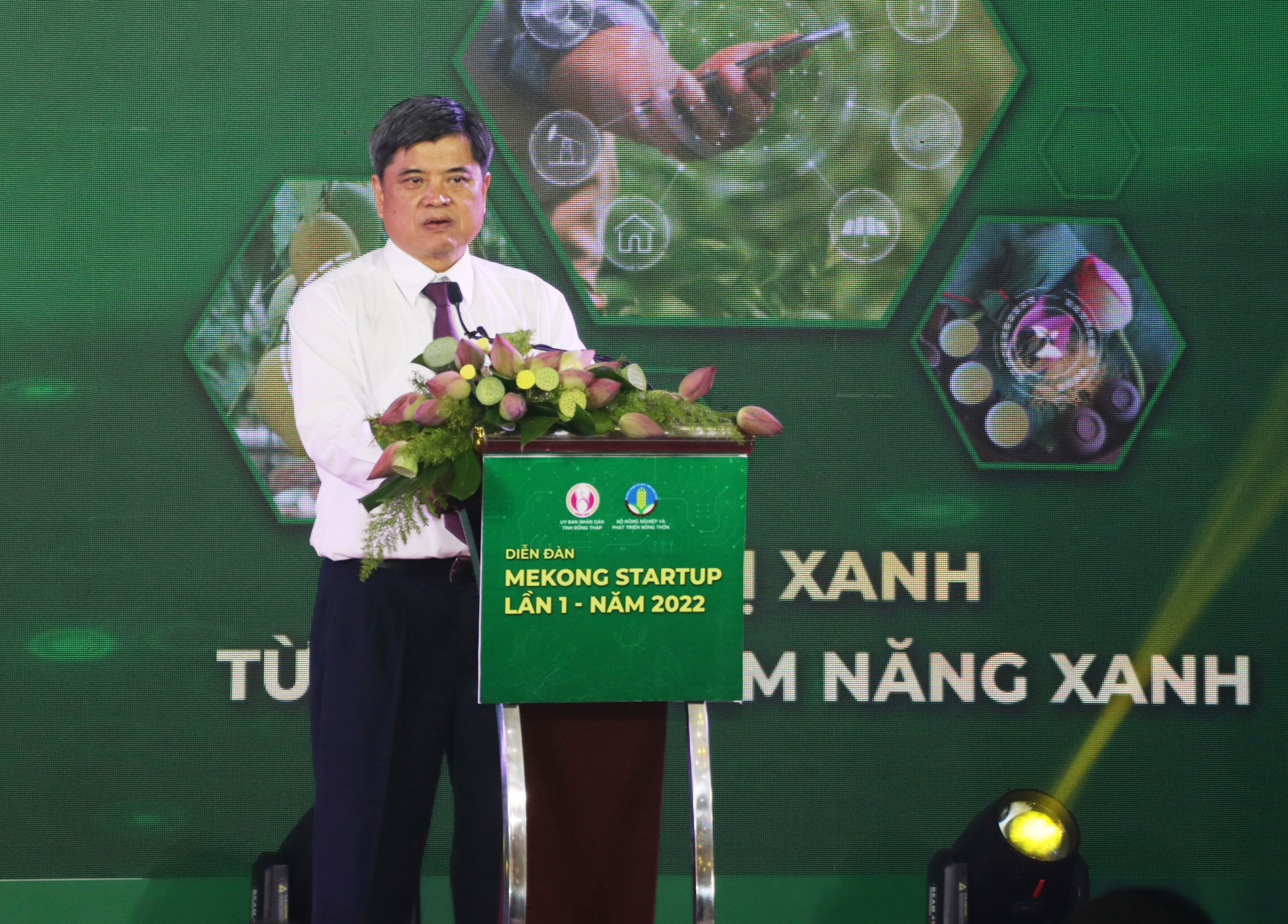 Thứ trưởng Trần Thanh Nam phát biểu
