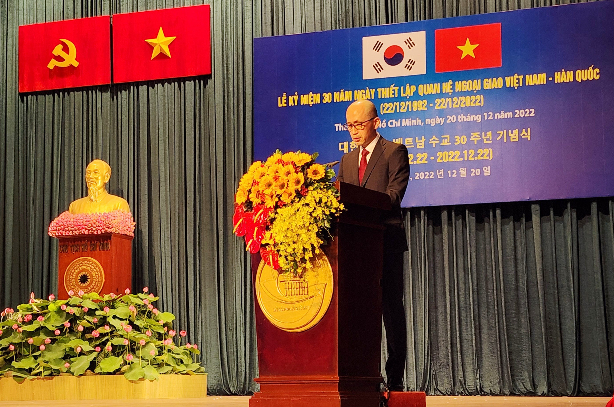 Tổng lãnh sự Hàn quốc tại TP HCM – ông Kang Myongil nhận định mối quan hệ Hàn – Việt ngày nay là không thể tách rời