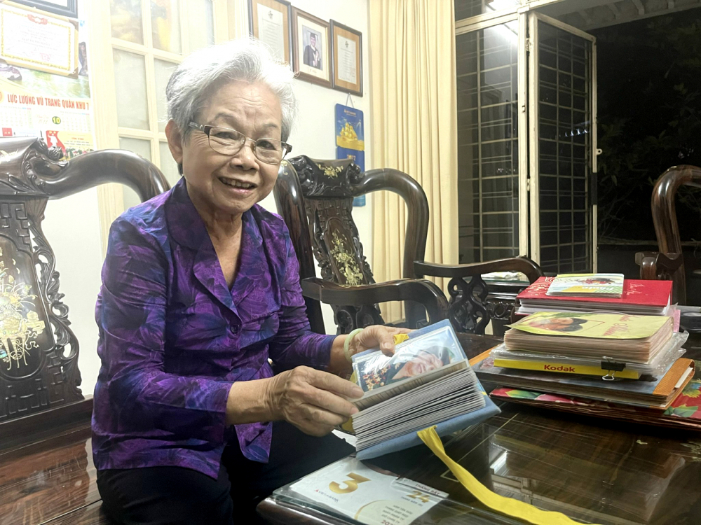 Bà Lê Thị Thu Nguyệt bâng khuâng hoài niệm chiến trường xưa