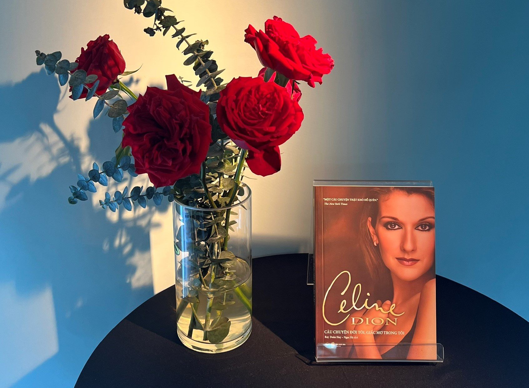 Cuốn hồi ký Celine Dion - Câu chuyện đời tôi, giấc mơ trong tôi - Ảnh. T.V.