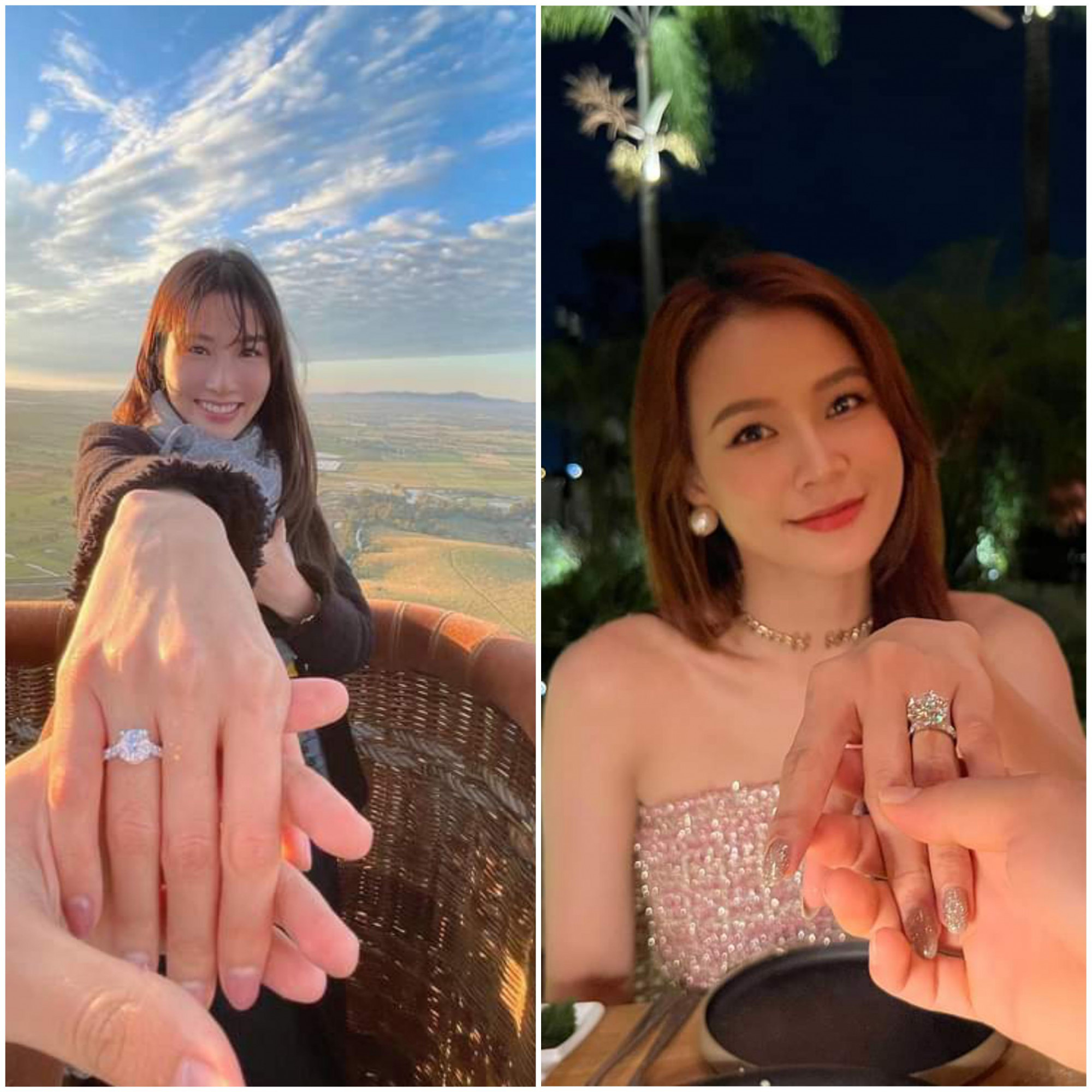 Rạng sáng 26/12, Diễm My 9X vừa đăng tải hình ảnh ngọt ngào khi cô được người bạn trai lâu năm cầu hôn. Sau Sam, nữ diễn viên là người đẹp Việt mới nhất xác nhận sẽ theo chàng về dinh trong tháng 12/2022. 