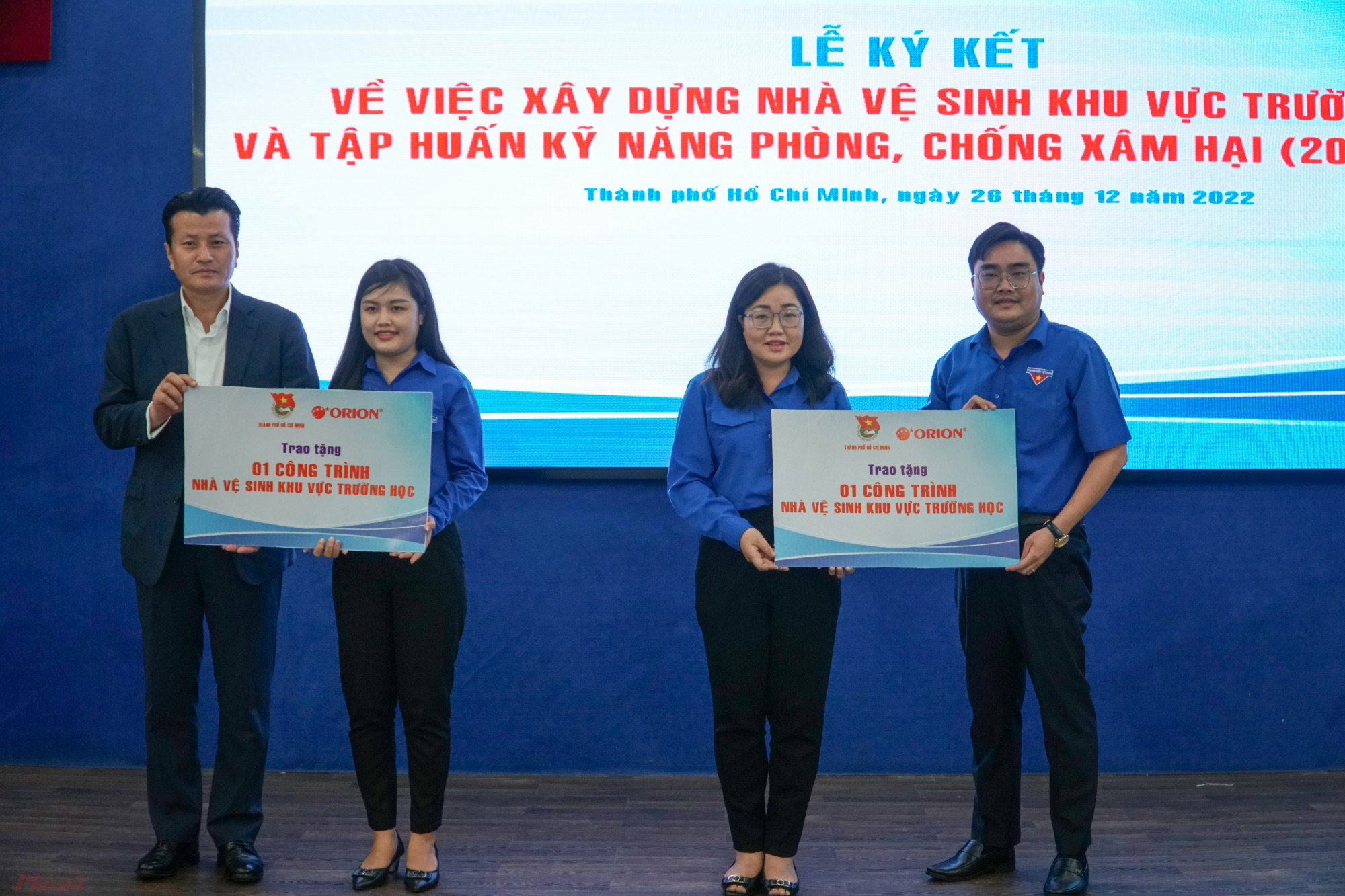dự án cải thiện môi trường nhà vệ sinh trường học dự kiến sẽ được bắt đầu khởi động tại Thành phố Hồ Chí Minh và tinh Lâm Đồng.