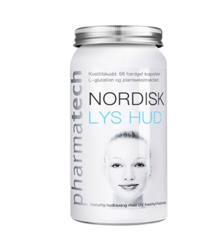 Viên uống trắng da Nordisk Lys Hud được quảng cáo sai sự thật trên một số website bán hàng