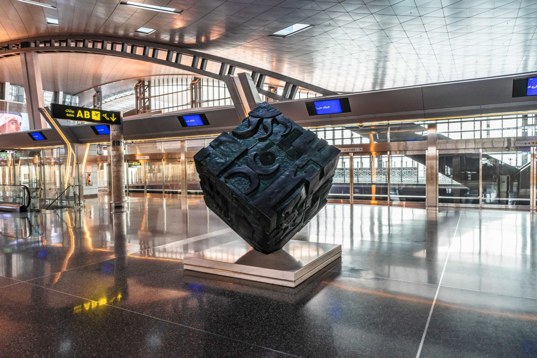 Sân bay là nơi thường trưng bày các tác phẩm nghệ thuật - Ảnh: Shutterstock
