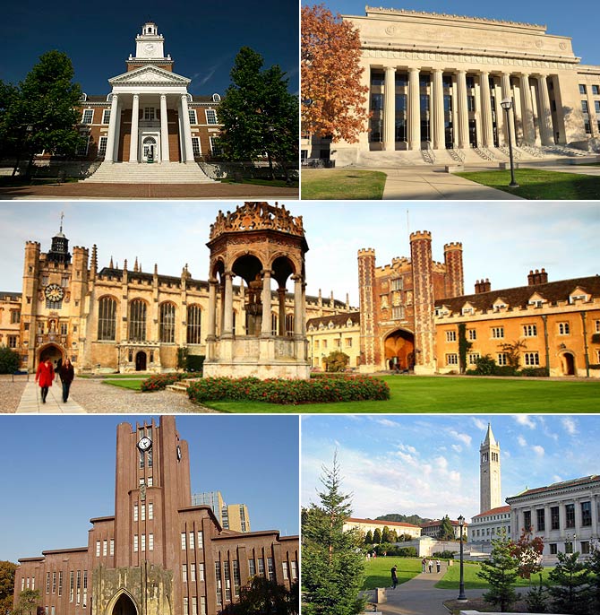 Danh sách các trường đại học tốt nhất thế giới luôn xuất hiện những cái tên quen thuộc - Ảnh: Rediff/Wikimedia Commons